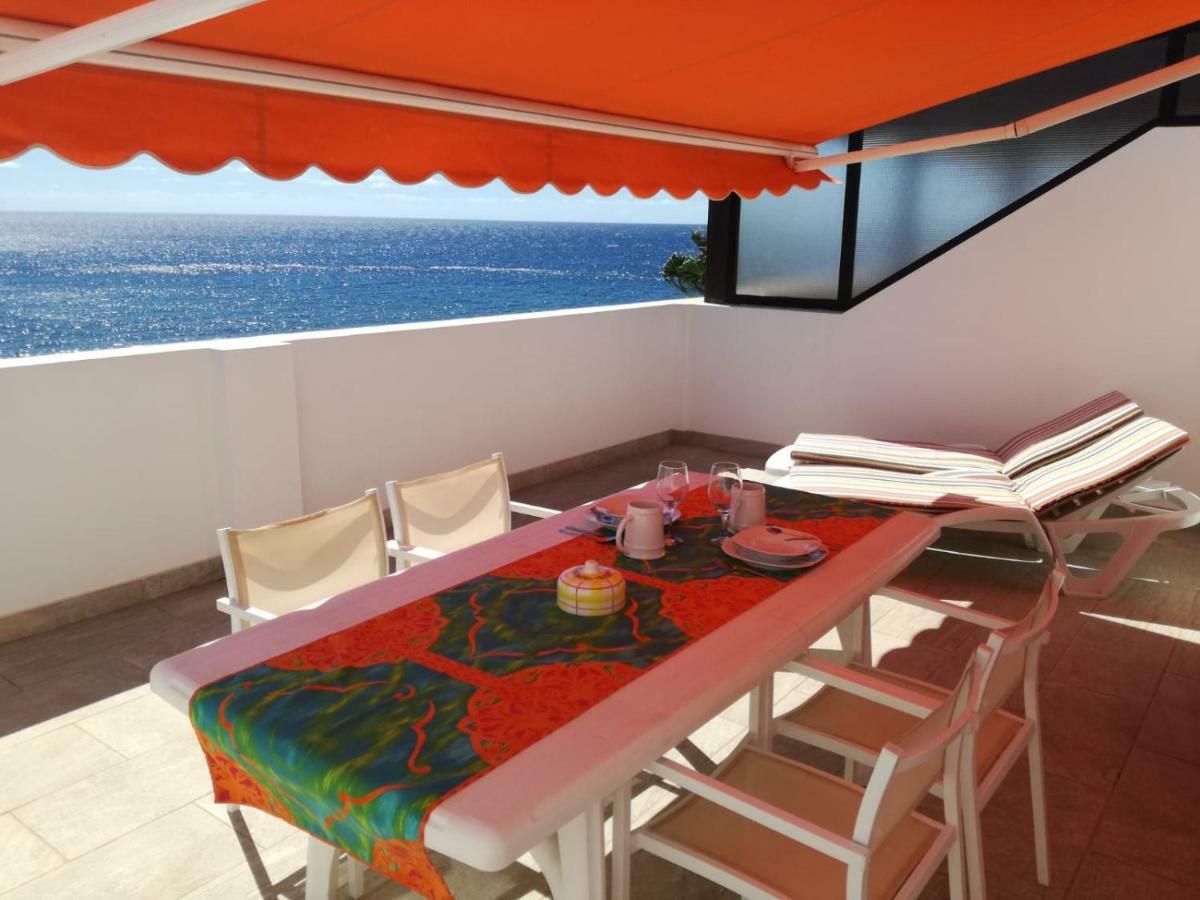 Atico En Primera Linea De Playa Gran Tarajal Luaran gambar